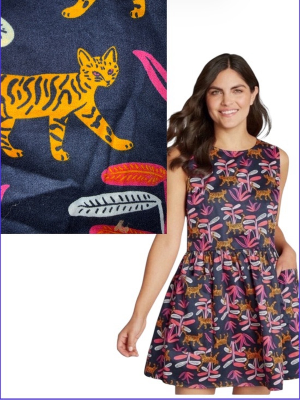 ModCloth Bold Notion Dress